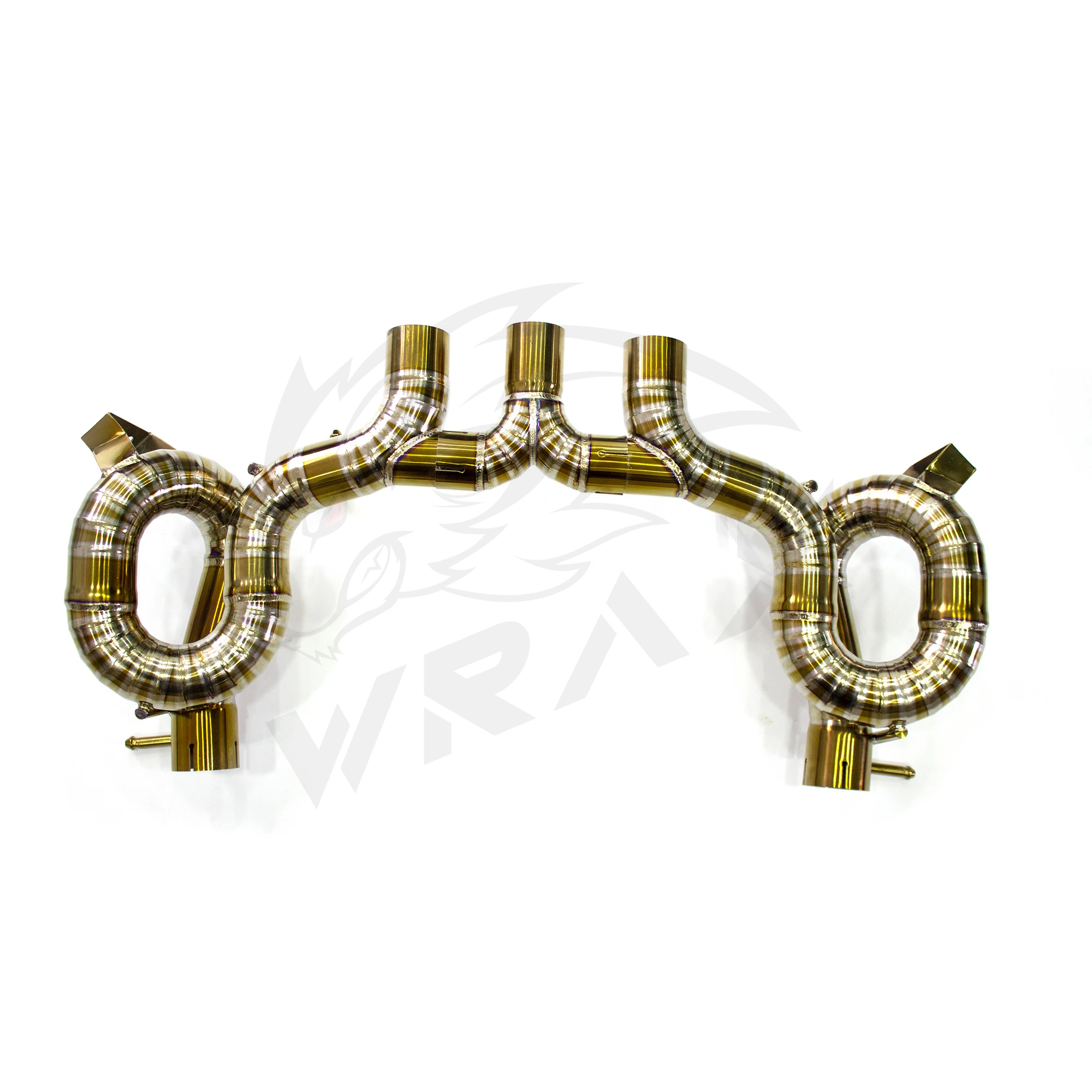 WRAX Exhaust Titanium Catback for Ferrari 458 Italia Spider Speciale F142,Aviation-grade titanium alloy