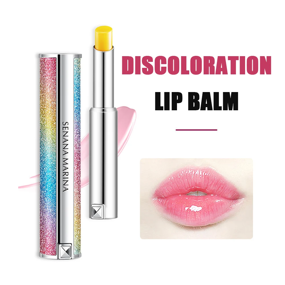 Color Changing Temperature Lip Balm 1.7g Moisturizing and Brightening Lip Care Lipstick