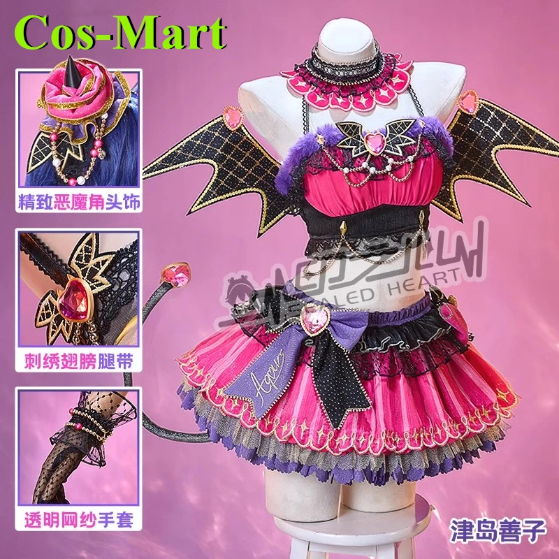 

Cos-Mart LoveLive Sunshine Tsushima Yoshiko Cosplay Costume Yohane Cos Little Devil Costume Series Dress Role Play Clothing