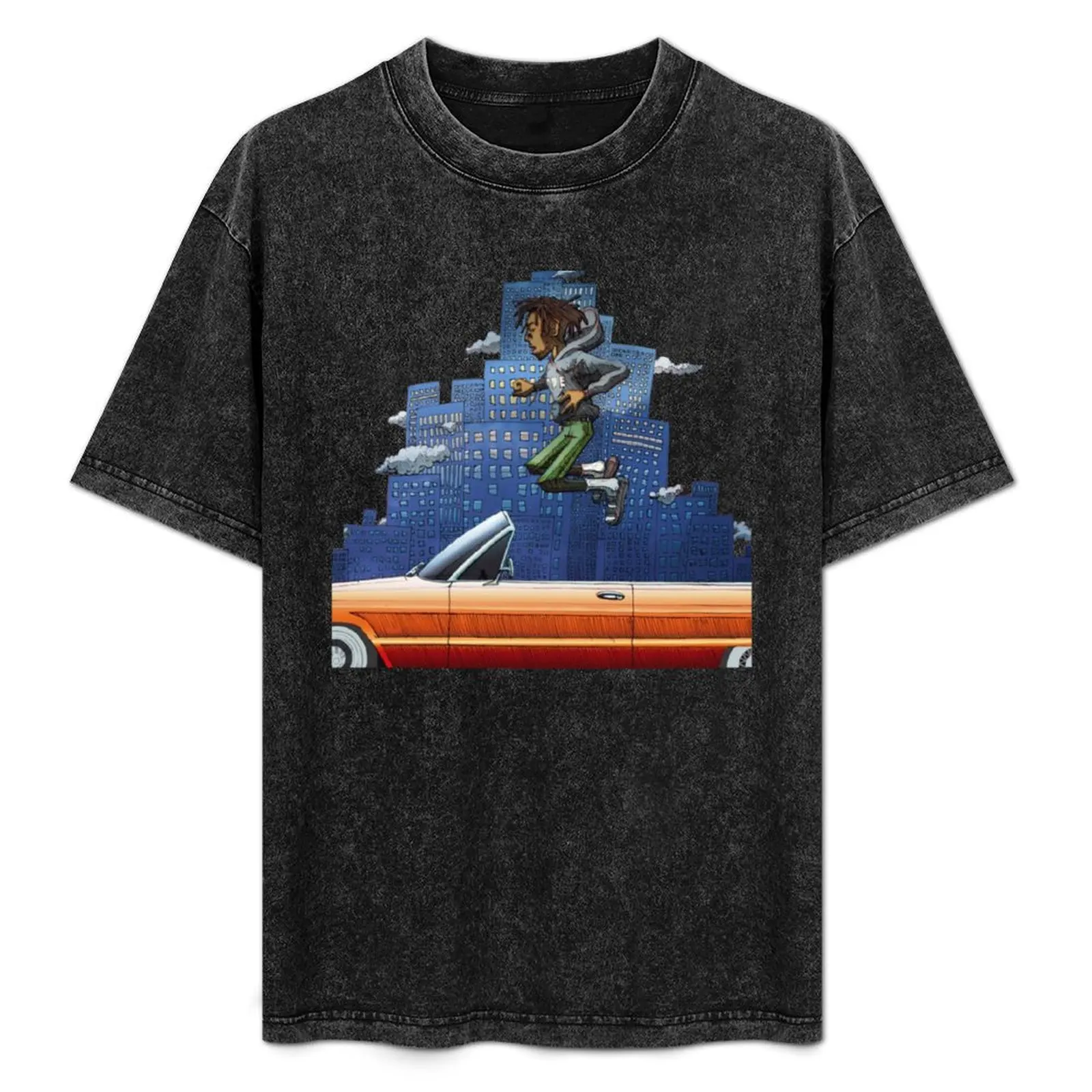 

Isaiah Rashad - The Sun's Tirade T-Shirt Basic Solid Color Casual Tee Shirt