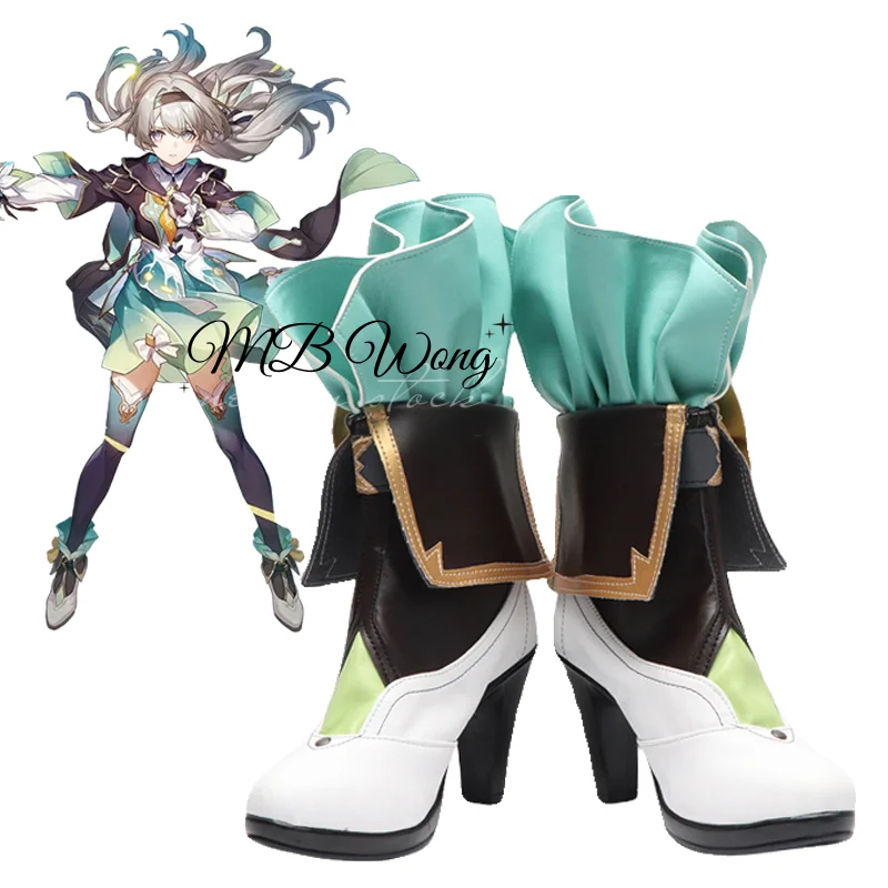 

Game Honkai Star Rail Firefly Shoes Boots Anime Role Play Halloween Carnival Costume Outfit Party Prop Custom Made Adult