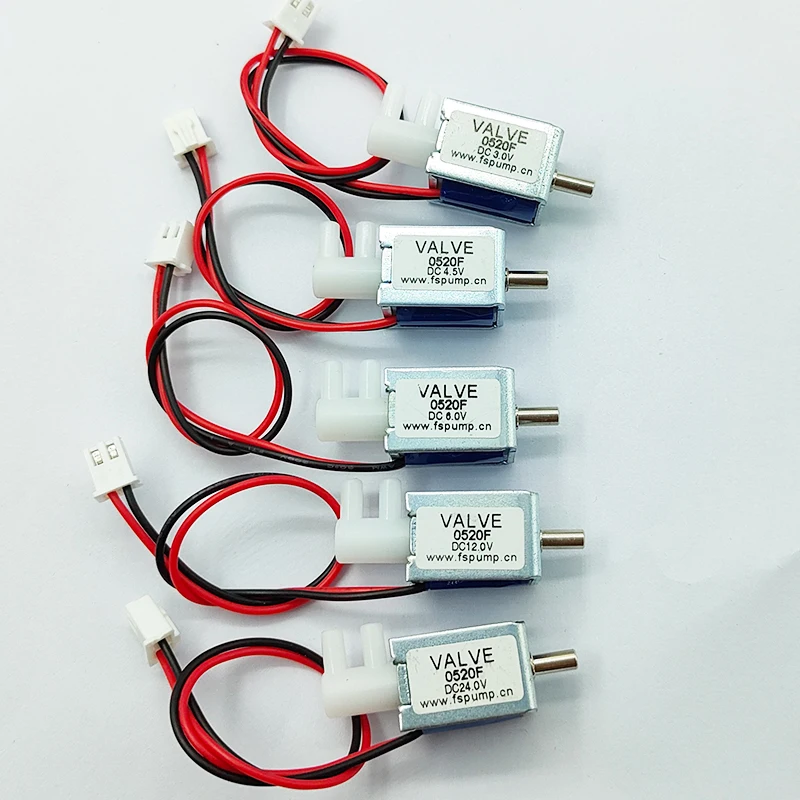 Mini Electric Solenoid Valve 24V DC 2-Position 3-Way Micro Air Gas Flow Control Discouraged Exhaust for Home Automation