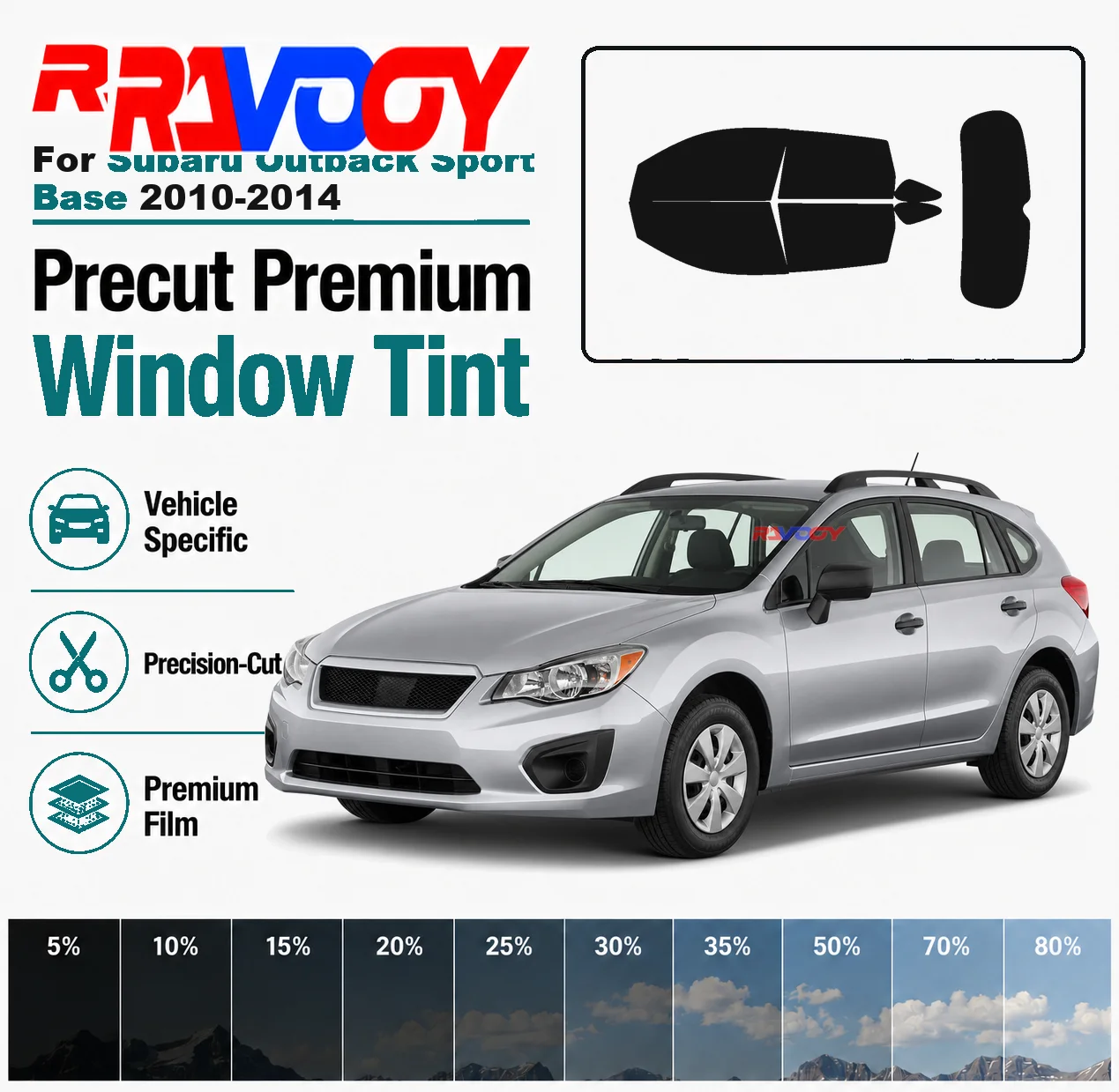 for-subaru-outback-sport-base-2010-2014-ravooy-pre-cut-window-film-vehicle-specific-full-kit-front-rear-windows-precision-cut