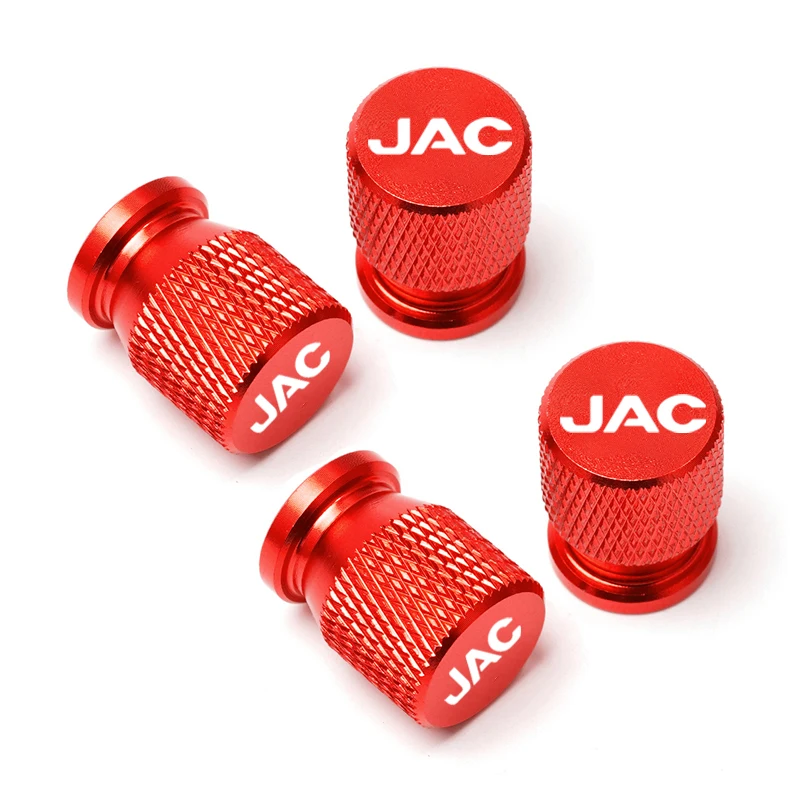 Car Wheel Tire Valve Caps Tyre Stem Covers Airdust Waterproof For JAC Refine J3 J2 S5 A5 J5 J6 J4 Vapour S2 T8