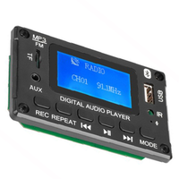 B03B-Enhanced Car Audio Bluetooth MP3 Decoder With LCD, FM Radio, Auxiliary Input And USB Module For Speakers