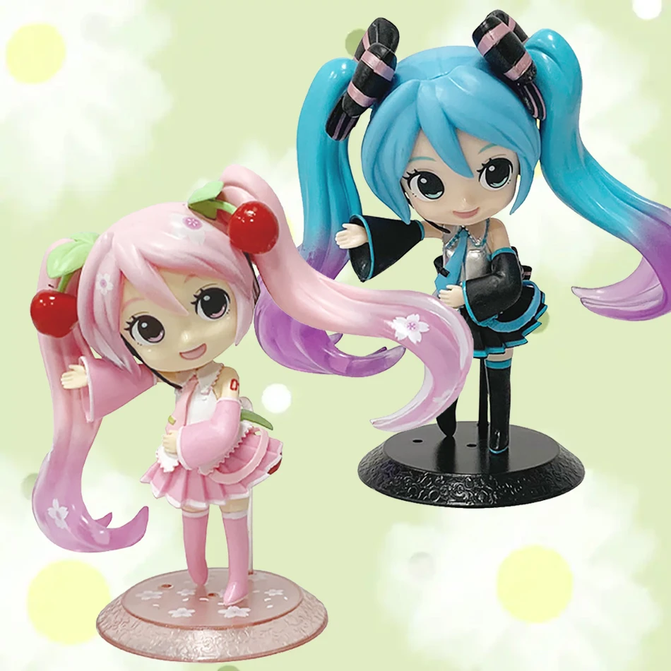 

Аниме Pjsk Project Sekai Hatsune Miku Фигурка Модель Мультяшное украшение для рабочего стола Q Версия ПВХ Фигурки Игрушки Куклы Подарок на день рождения для ребенка
