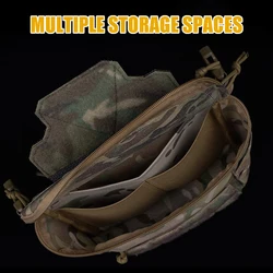 Riñonera táctica MOLLE Airsoft – Ajustable y compacta