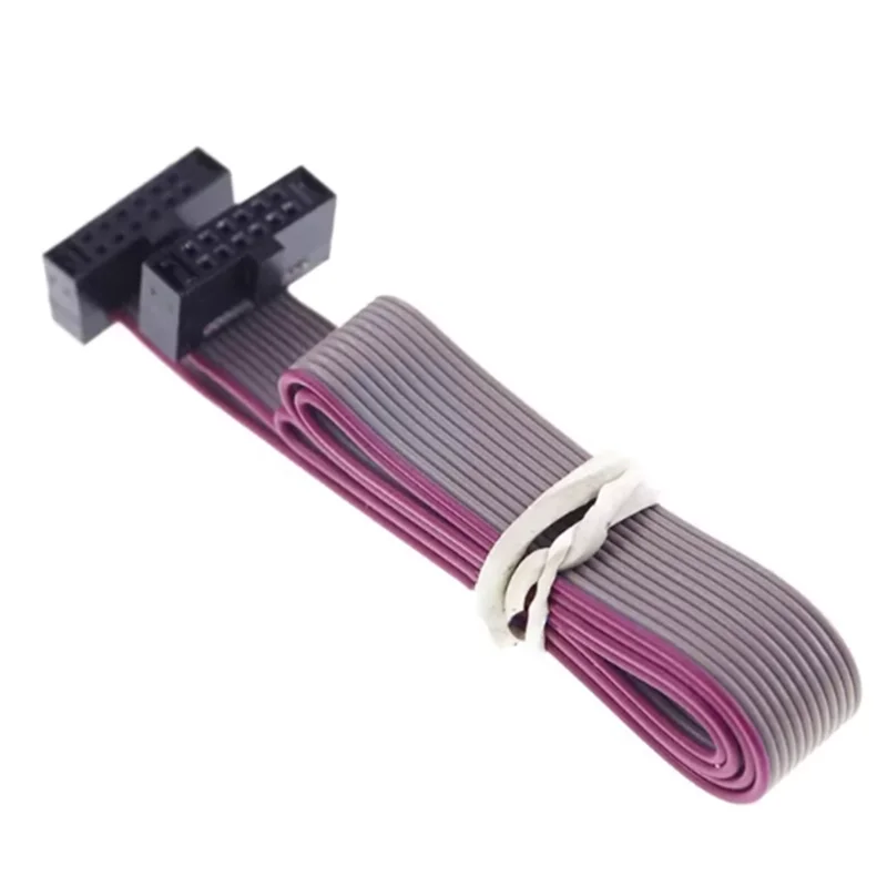 1Pcs 1.27MM Pitch FC-6P/8/10/14/16/20/26/30/40/50 Pin 30CM JTAG ISP DOWNLOAD CABLE Gray Flat Ribbon Data FOR DC3 IDC BOX HEADER