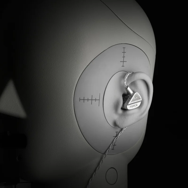 TANCHJIM x Effect Audio--Force 2DD In-ear Monitor Earphone with Interchangeable 3.5+4.4mm & Type-C connectors