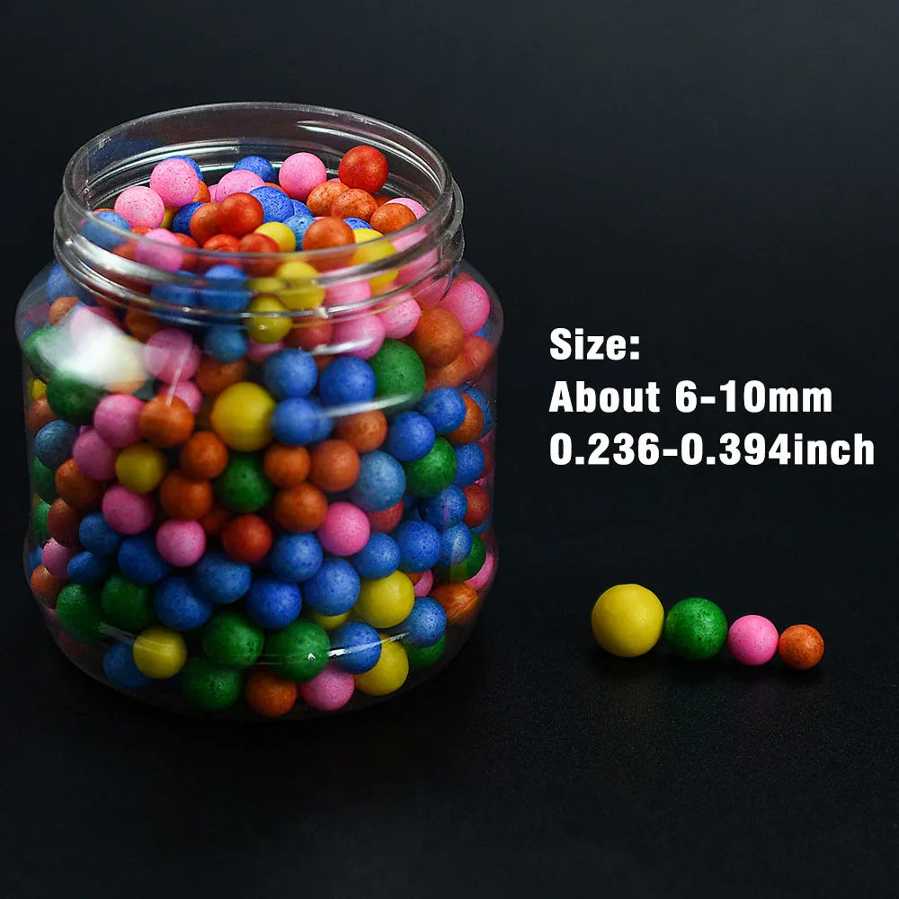 1Bottle Carp Fishing Pop-Up Boilies Bait, Floating Buoyant Hook Bait Beads, Assorted Colors, Attractive Flavor