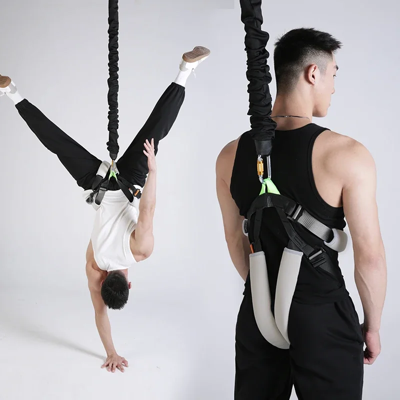 

Aerial Yoga Bungee rope cord with carabiner hook jumping Dance Fitness workout equipment pants