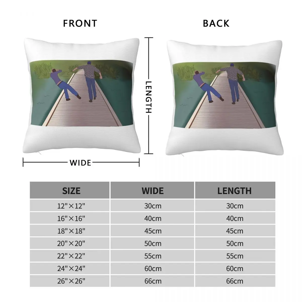 Gilmore Girls Luke And Jess Square Pillowcase Polyester Linen Velvet Creative Zip Decor Throw Pillow Case Bed Cushion Cover