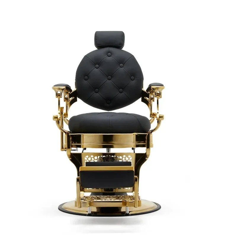 

High-End Oil Head Men's Barber Chair Cosmetology Shop Can Put down Shaving Chair