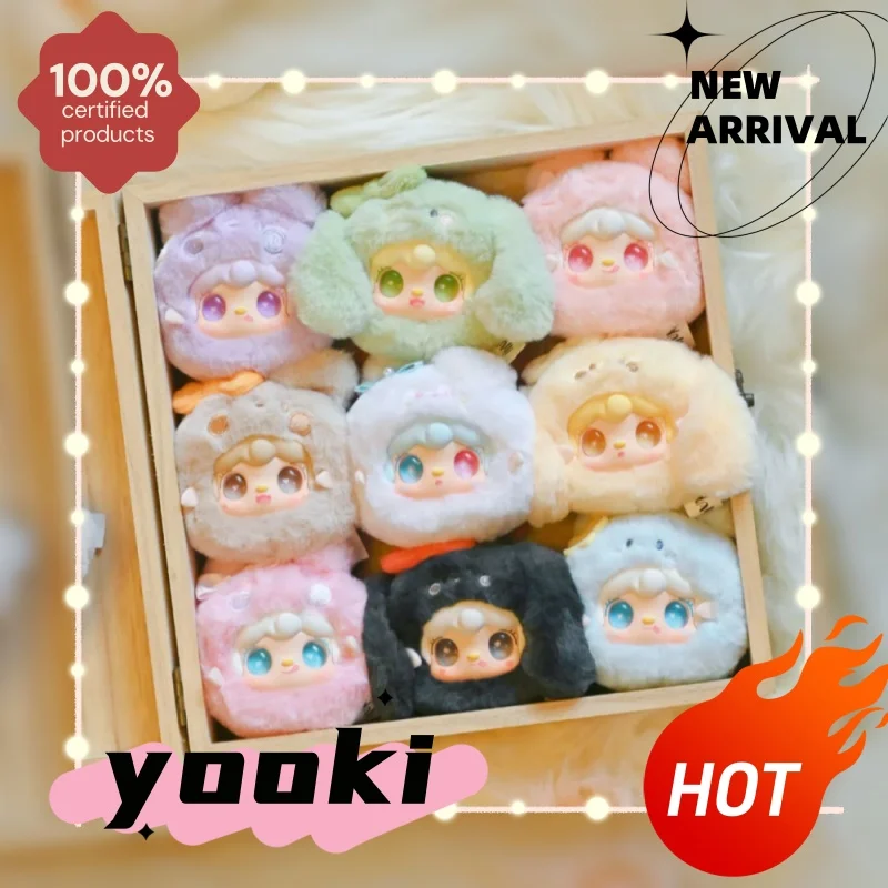 

New Yooki Cute Little Rabbit Trendy Blind Box Cute Plush Doll Bag Decoration Collection Children's Toys Girl Birthday Gift