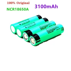 18650 New Original NCR18650A battery 3100mAh 3.7V 18650 lithium rechargeable 3100MAh ncr bateria For Flashlight