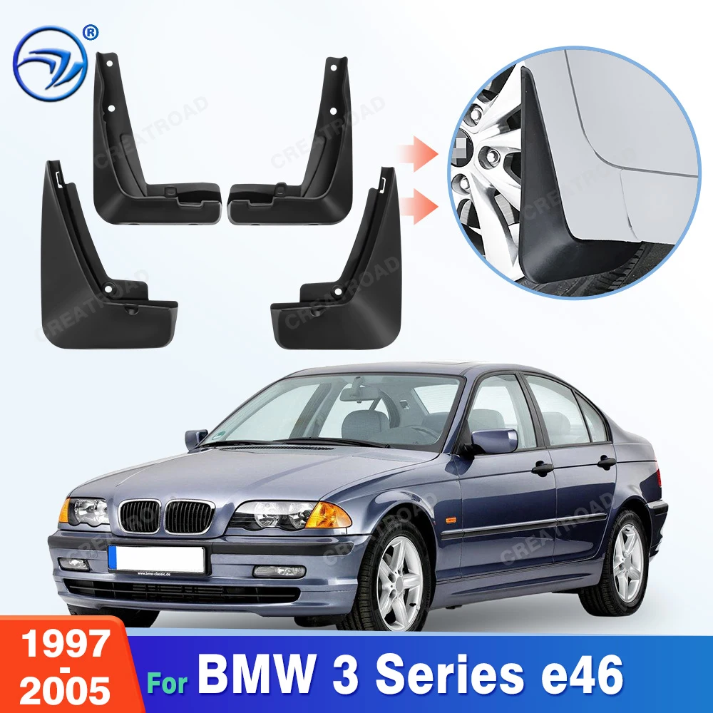 

Для BMW 3 серии E46 1997-2005: Брызговики, защита от грязи, аксессуары