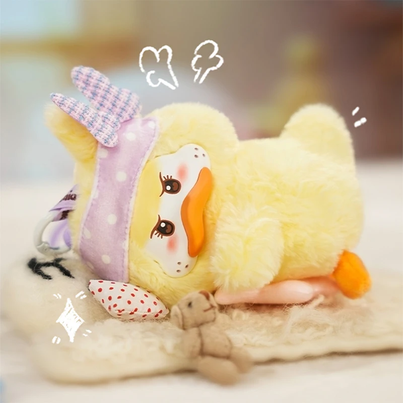 

Виниловая игрушка Dumia Urban Working Mood Duck, загадочная слепая коробка, трендовая кавайная игрушка, сумка с подвеской, коллекция для мальчиков и девочек, праздничный подарок