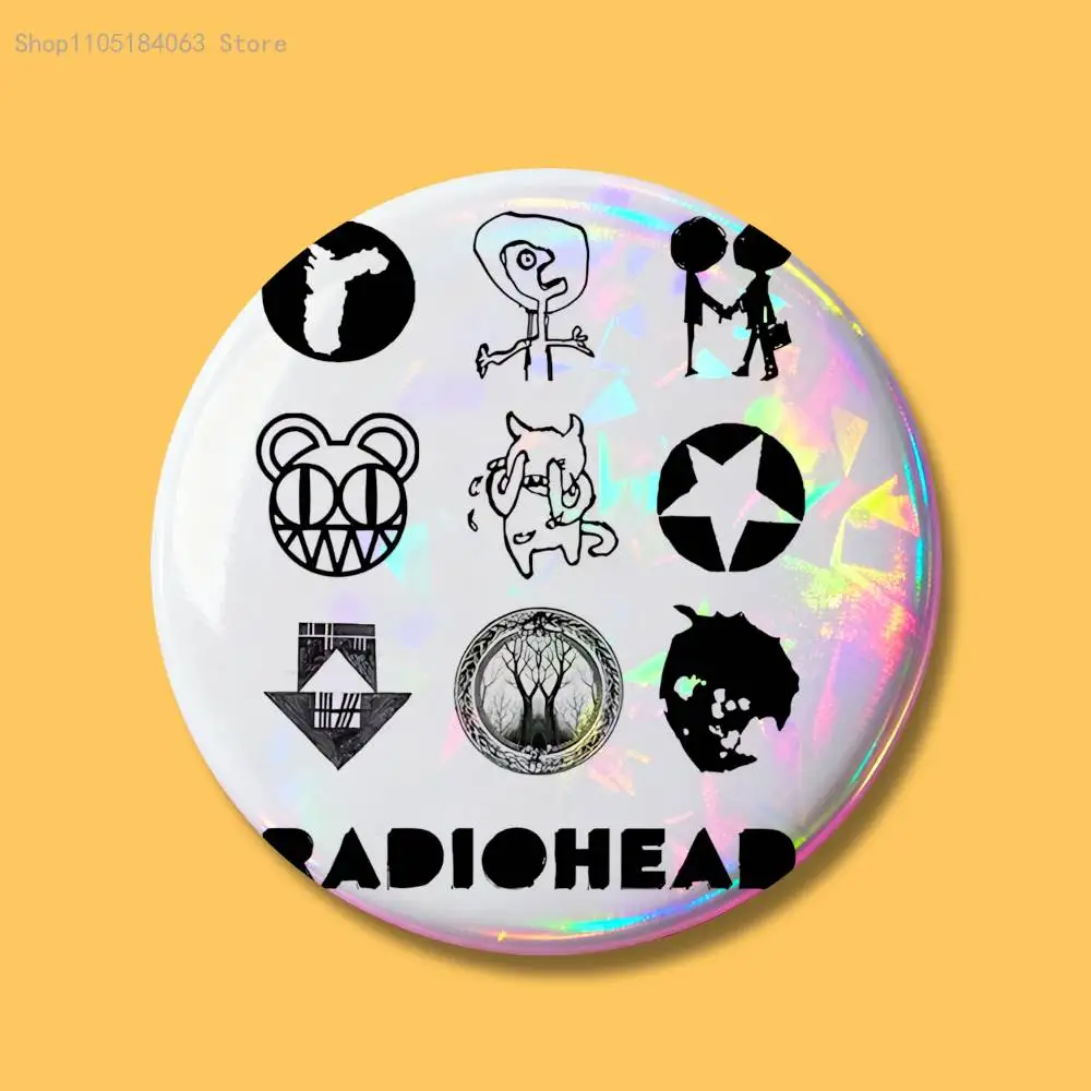 Radiohead Band Button Badge, Creative Brooch Gift