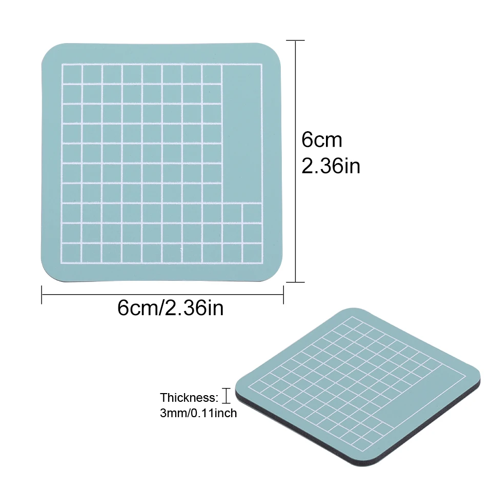 1Pcs Mini Crafty World Self Healing Cutting Mat for Sewing Quilting & Crafts Craft Mat Fabric Double Sided Cutting Mat