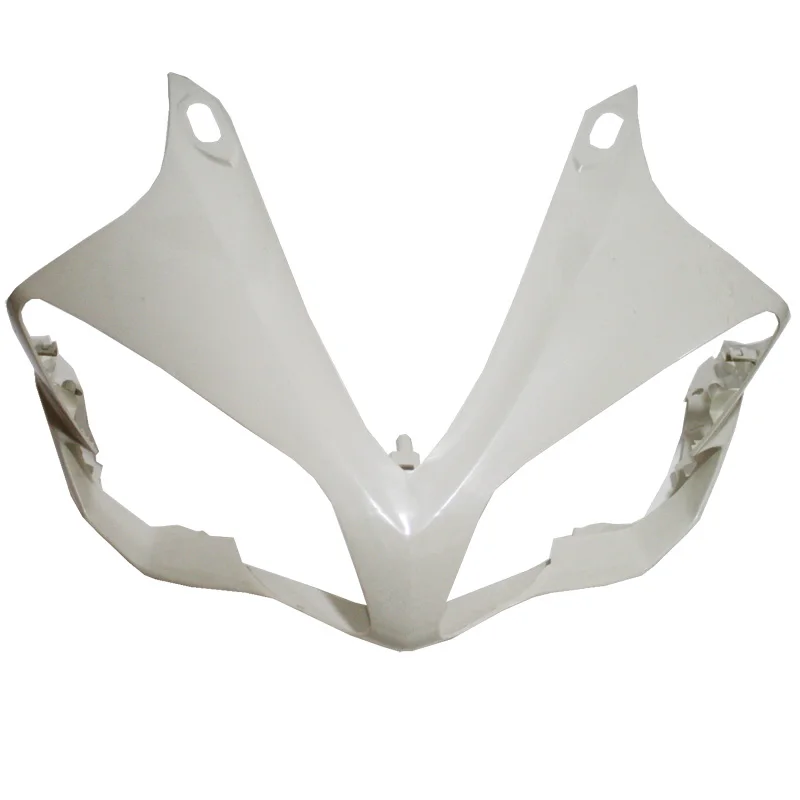 

Motorcycle ABS plastic Upper Front Cowl Fairing Nose Head For YAMAHA YZF R1 2007-2008 unpainted white