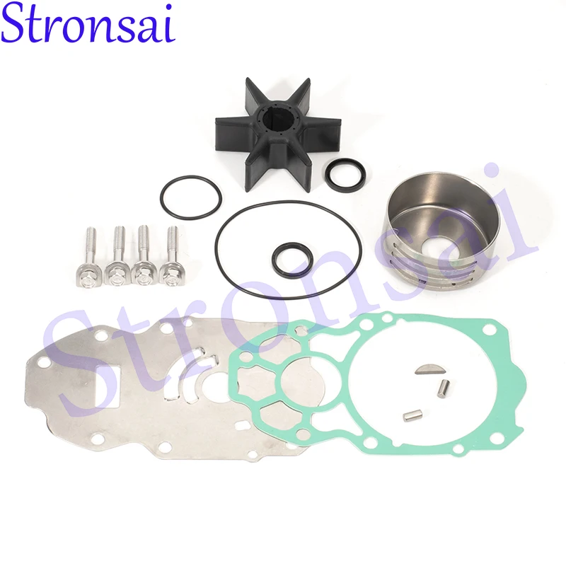 

Ремкомплект крыльчатки водяного насоса 6CE-W0078 для Yamaha 4-тактный 225 250 300 350 HP 6CE-W0078-00-00 6CE-W0078-01-00