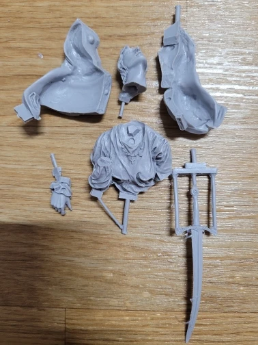 Buyer photo of this resin kit