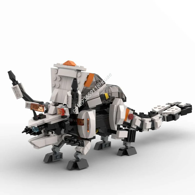 

424 шт. MOC Plowhorn Horizon Forbiddenss West, строительные блоки, воображение космоса, рождественская игрушка, подарок, решение проблемы