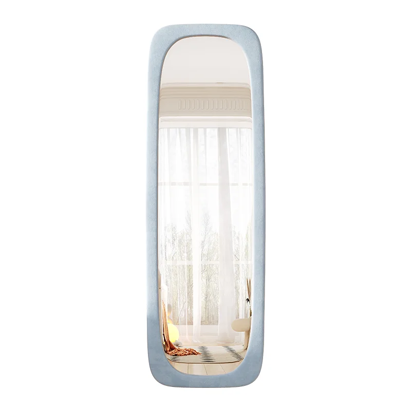 Luxe compacte spiegel Moderne minimalistische Europese eenvoudige golvende spiegel Luxe wolk Funky onregelmatige bril Espelhos Home Products