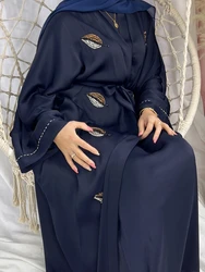 Eid Party Muslim Open Abaya Dress Women Ramadan Mubarak Dubai Turkey Islam Robe Caftan Marocain Femme Musulmane Vestidos 2023