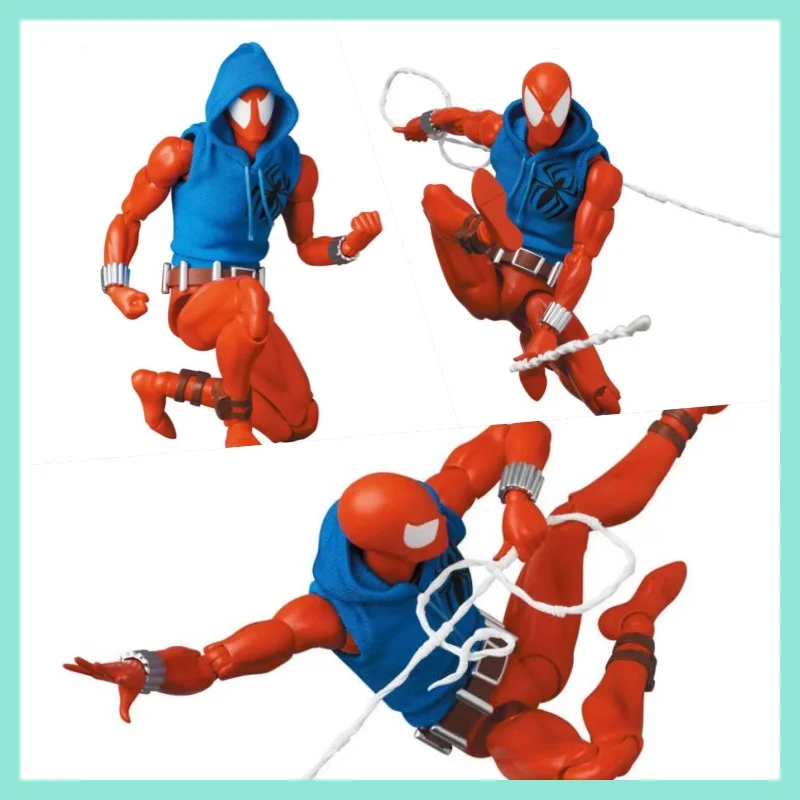 

Mafex186 Комическая версия Красный Человек-Паук Фигурка Коллекционная игрушка Модель Подарок из Фабрики CT