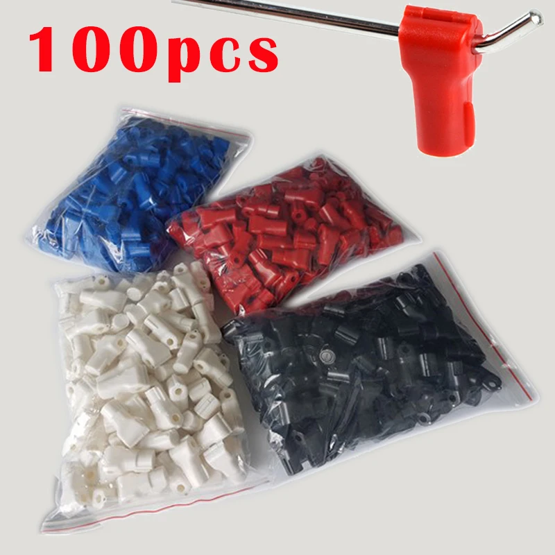 

100 pcs/Bag EAS Security Euroslot hook stop lock hook anti theft Euro tags of retail for Magnetic Lockpick for various Retail