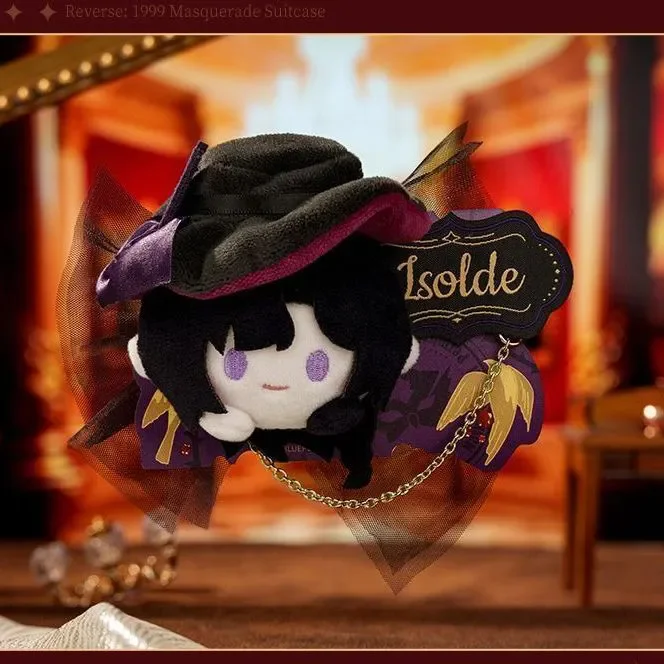 Reverso genuino: 1999 Vertin Aleph Kakania Isolde Cosplay Anime llavero de dibujos animados colgante mochila accesorio regalo de Navidad