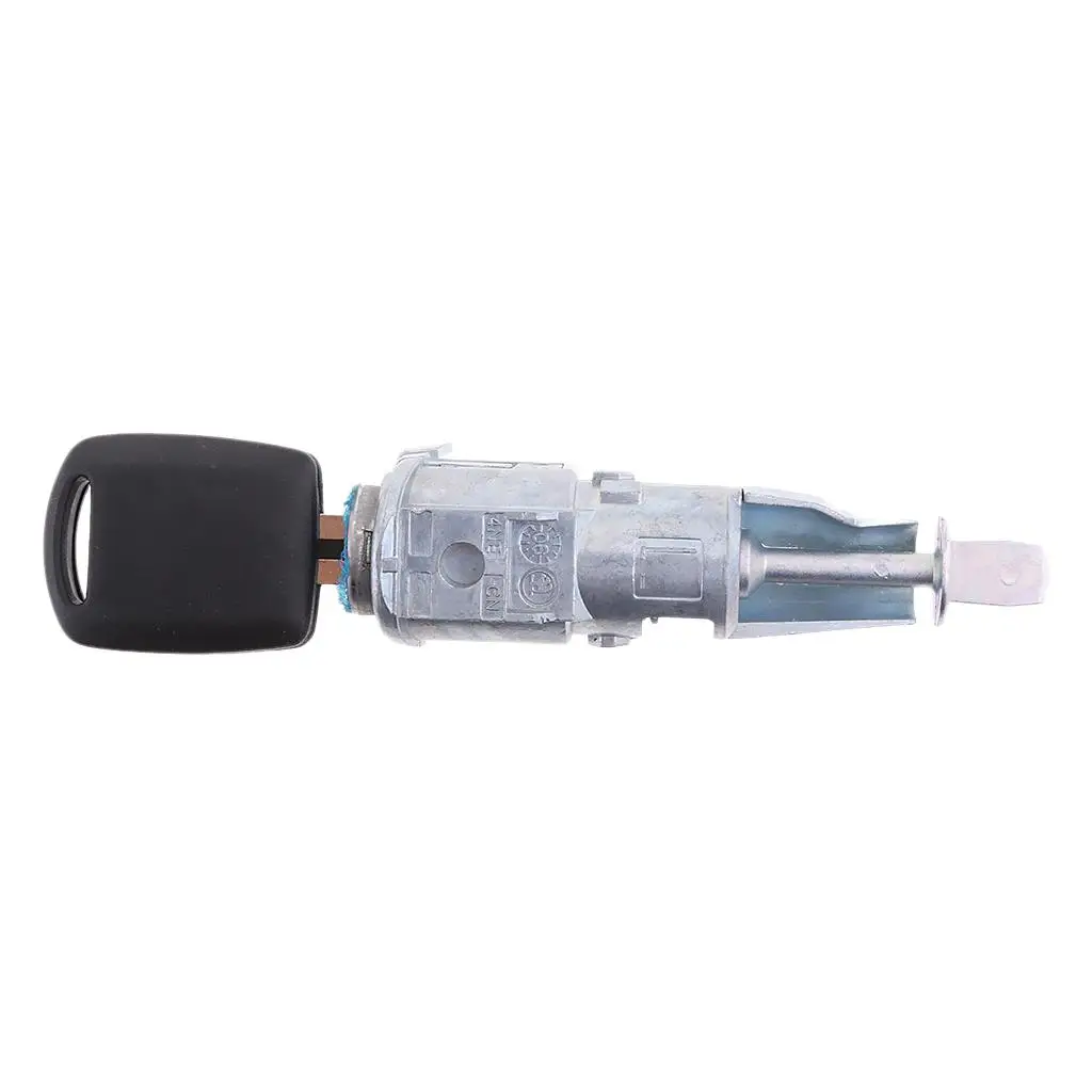 Car Door Lock Cylinder & Key Automotive Front Driver Replacement Repair Kit For 140*35*35mm