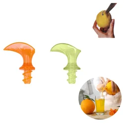 1PC Hand Press Lemon Squeezer Multifunction Kitchen Tool Plastic Orange Juicer Manual Drainer Gadget Kitchen Accessories