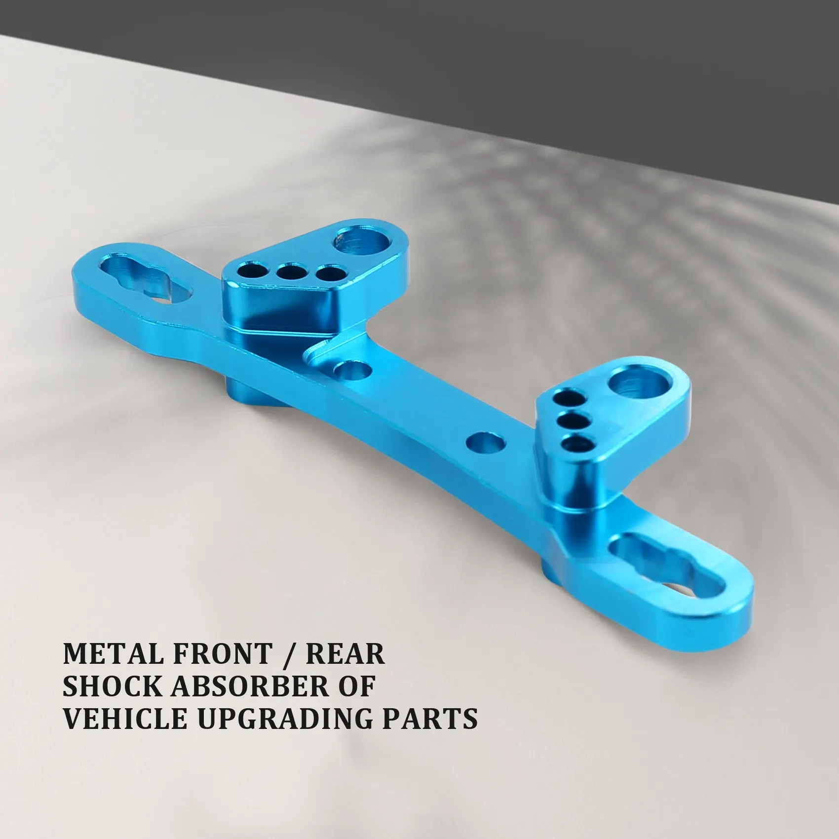 AT41 المعادن الجبهة/الخلفية برج الصدمات المثبط البقاء ل Tamiya TT02 TT-02 1/10 RC ترقية أجزاء السيارة