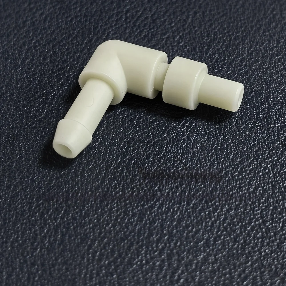 5PCS L Shape 90 Deg Plumbing Fitting for 4x8mm ID OD Tube Lightweight Plastic Elbow Connector for Tight Spaces