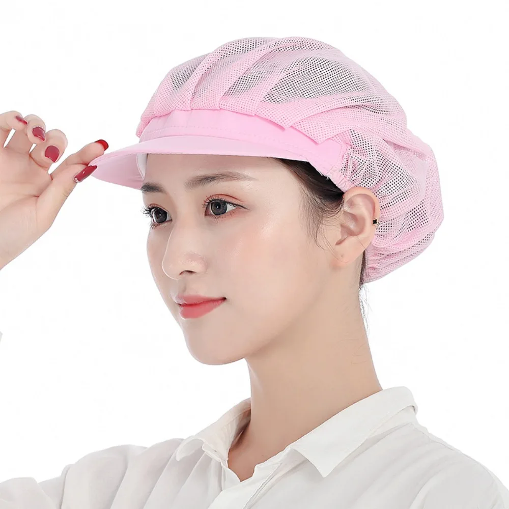 Chic Cloth Work Hat Work Wear Breathable Hotel Cook Cap Smoke-proof Dust Chef Hat Hotel Restaurants