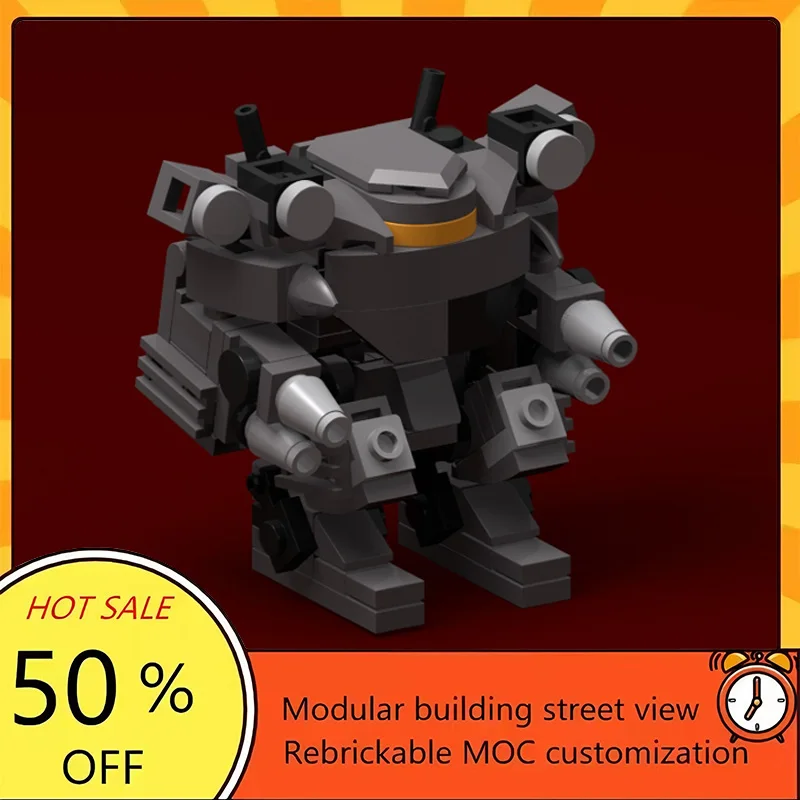 132PCS Popular Space War Movie Model MOC Building Bricks Battle Mech Modular Technology Gifts Holiday Assemble Children Toy Suit