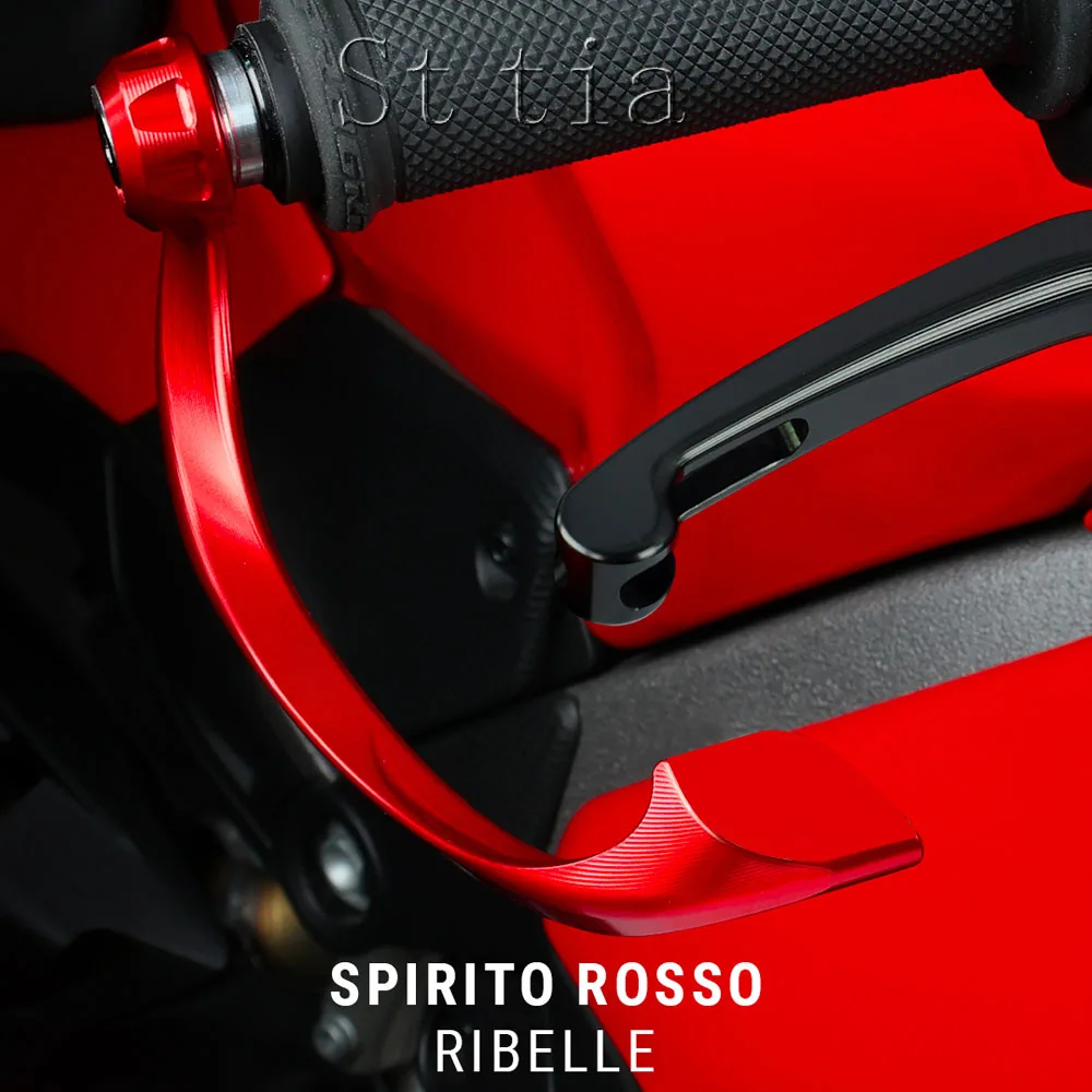 

Motorcycle Aluminum Handlebar Grips Guard Brake Clutch Lever Protector For Ducati Hypermotard 698 950 SP RVE Hypermotard950 2025