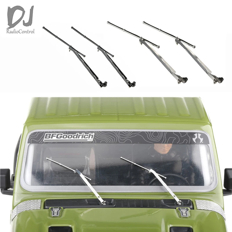 

DJ Movable Metal Wiper for AXIAL SCX6 1/6 Wrangler JEEP Model Car Molding Three-dimensional KIT RC Crawler Car Upgrade Parts