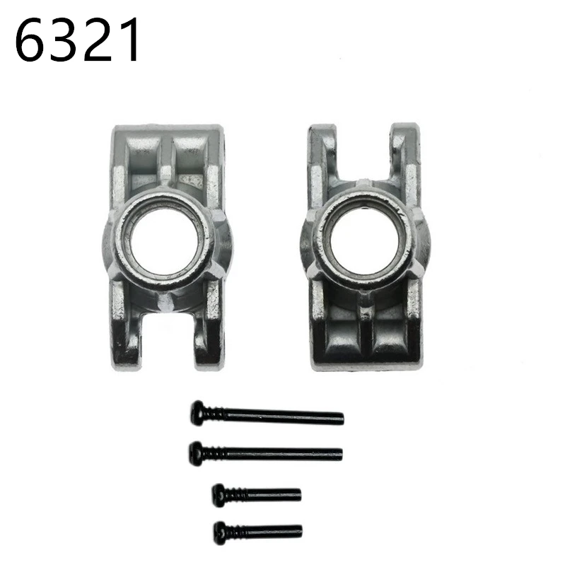 SCY 16101 16102 16103 16201 16101 Pro 16102 Pro Metall-Frontlenkschale und Hinterradnabenträger 1/16 RC-Auto-Upgrade-Teile