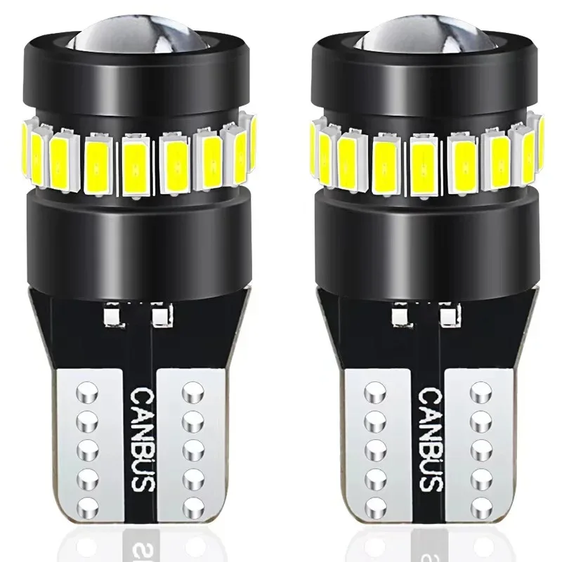 2x W5W T10 3014 18SMD LED-Glühbirnen Canbus Auto-Innenbeleuchtung Parkpositionsleuchte Kartenleuchte Innenraumleuchte Leselampe