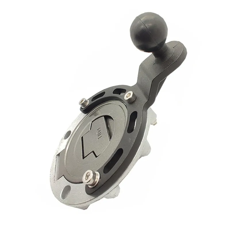 Gopro 스포츠 카메라 스마트폰용 1인치 볼 마운트에 대한 사진 오토바이 가스 탱크 베이스