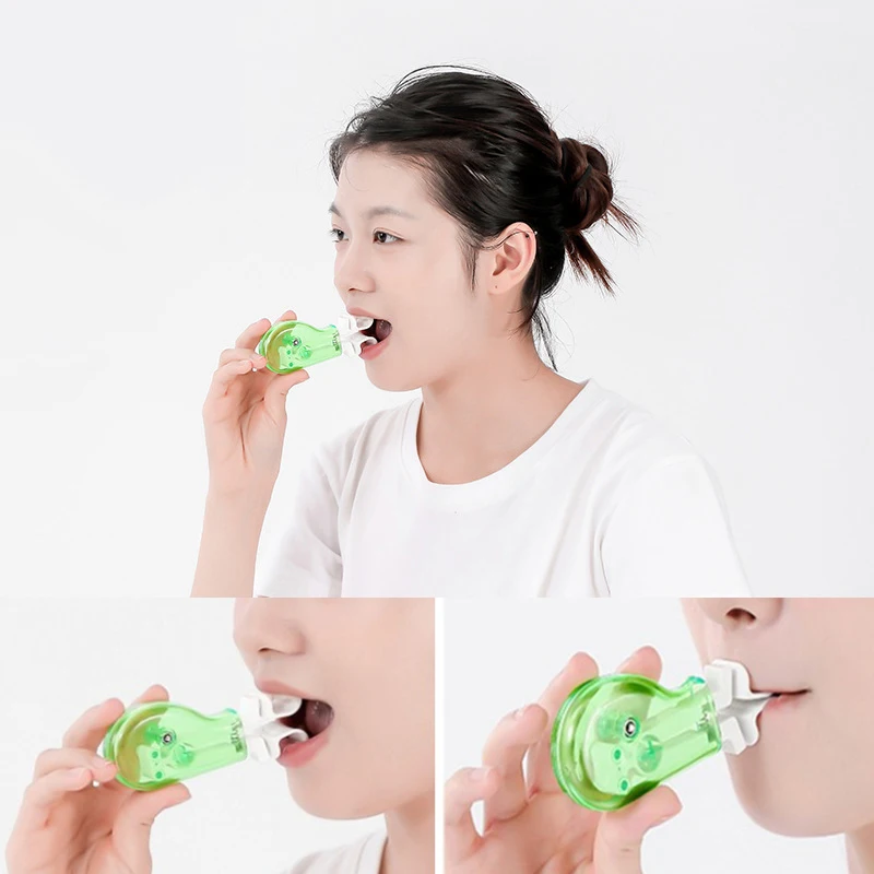 Mouth Exerciser Oral Mouth Muscle Massager Trainer Lip Closure Training Exercise Tool Reduce Mouth Breathing Face Slimming Lift