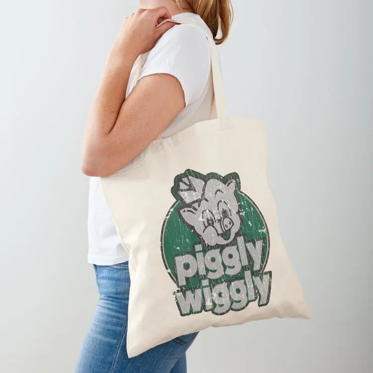

Pigglywiggly 70s Tote Bag Women's tote bag large tote bag personalized Canvas
