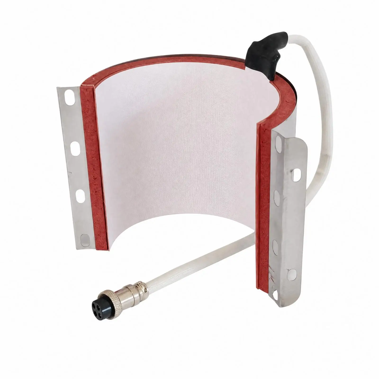 Cup Sublimation Heater 110-220V 11 Oz Cup Sublimation Heating Wrap Heat Transfer Mug Heating Wrap with Clamp Handle Adjustable