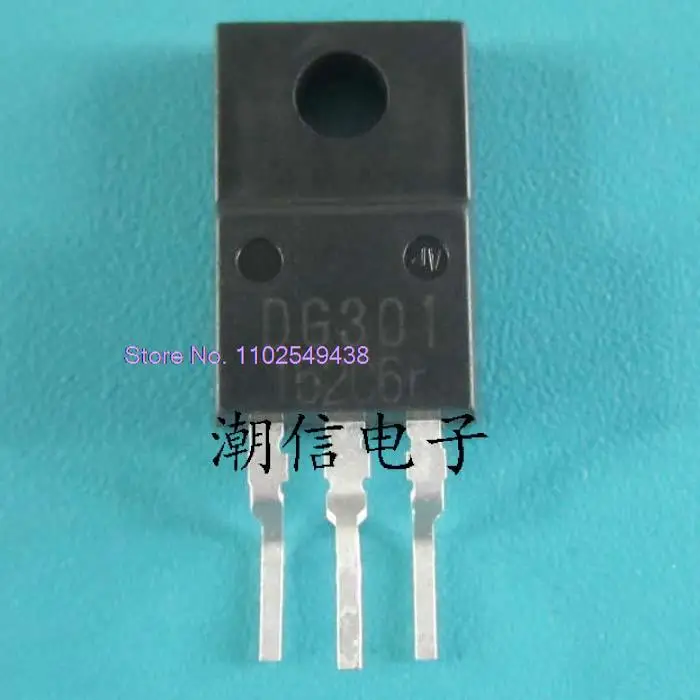 

10PCS/LOT DG301 TO-220F