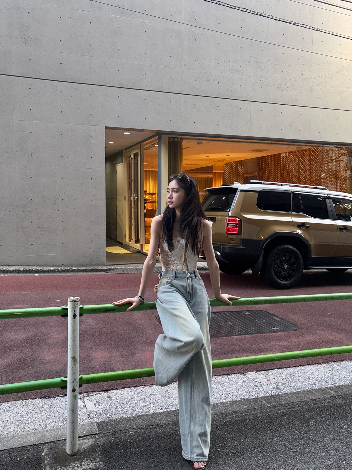 

Джинсы Cunblvd из мягкого денима, женские, с высокой талией, стройнящие, модные, широкие брюки, повседневные, из хлопкового стрейч-денима, длинные