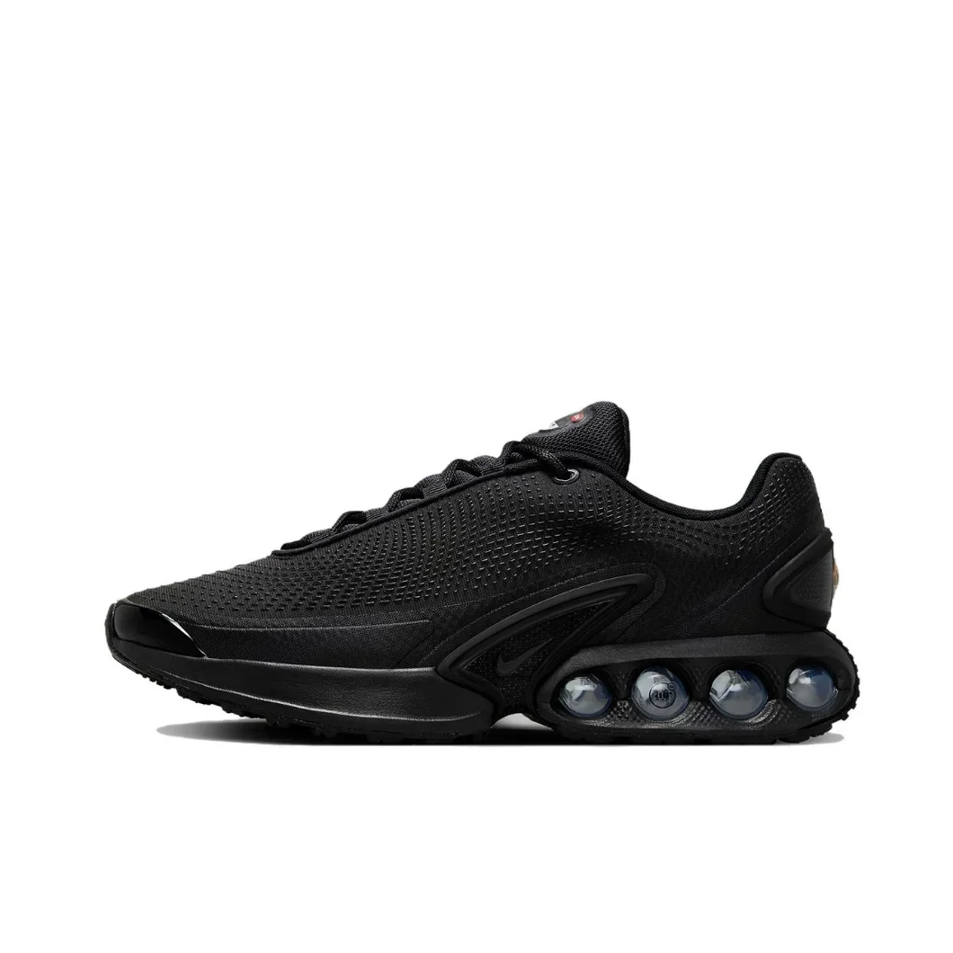 Nike Air Max Dn Triple Black Original Retro Men Women Running Shoes Anti-slip Shock Absorption Sneakers Men Women