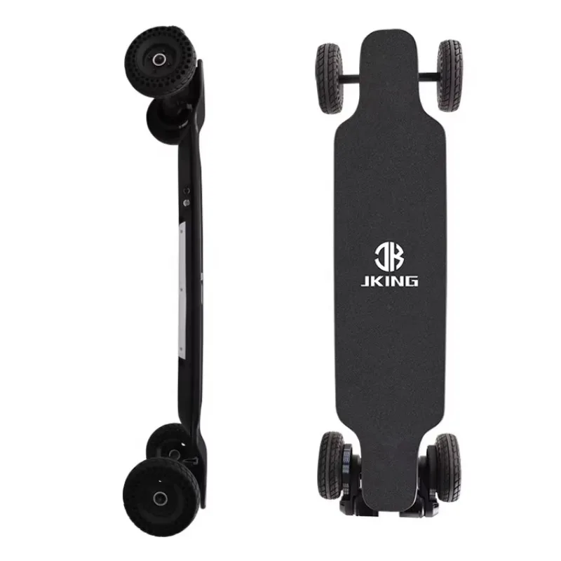 Dupla correia de 40 km/h skate elétrico off-road piso de montanha 20 km faixa 6 polegadas material transporte direto opções personalizadas